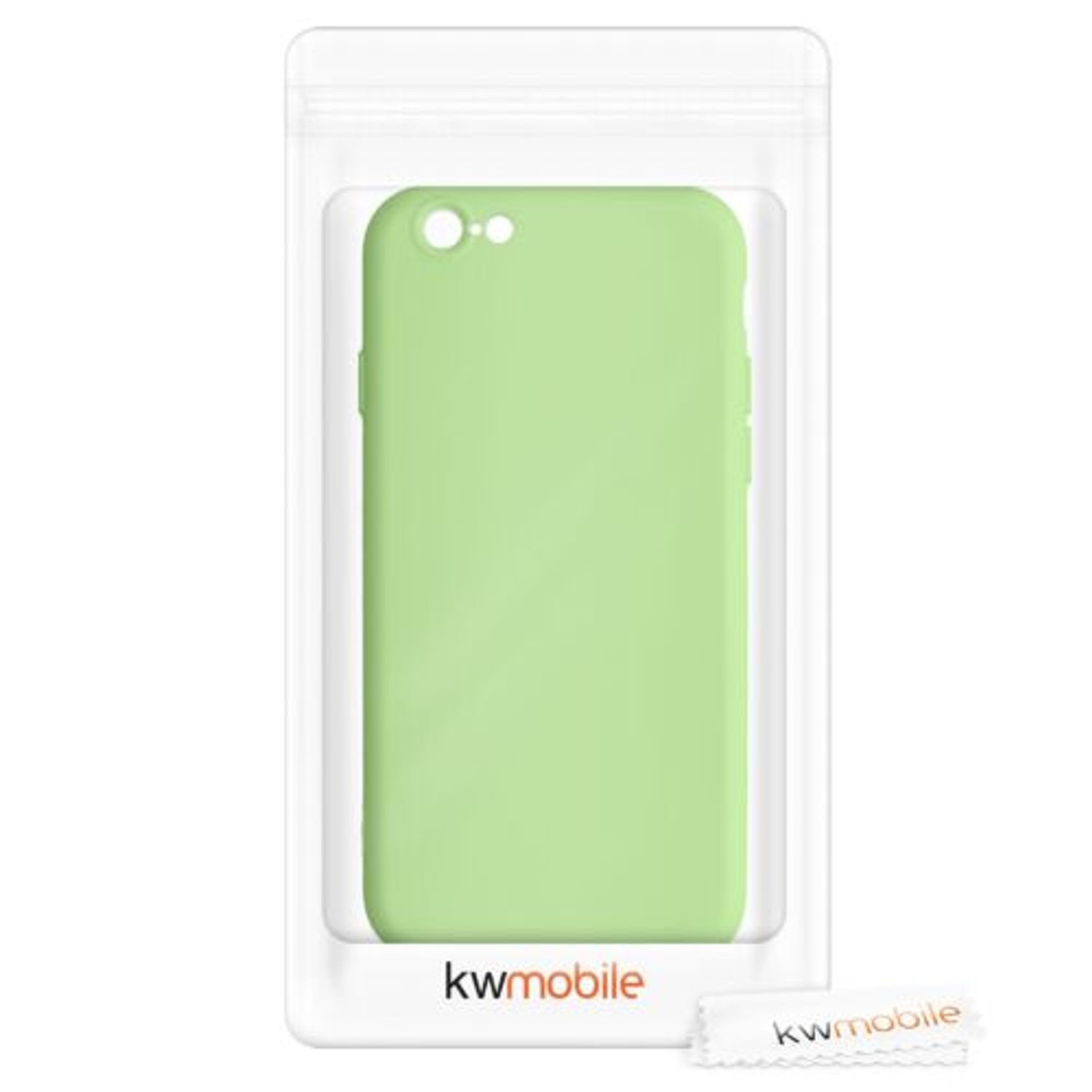 Husa pentru Apple iPhone 6/iPhone 6s, Silicon, Verde, 49980.214 fotografia produsului View 7 L