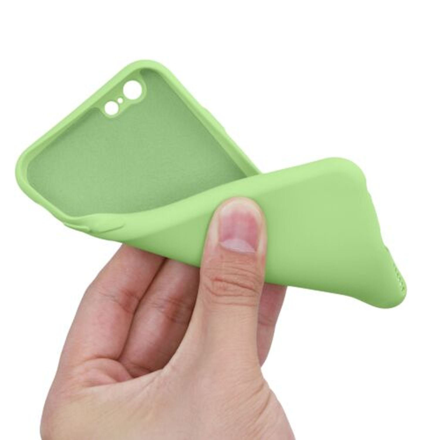 Husa pentru Apple iPhone 6/iPhone 6s, Silicon, Verde, 49980.214 fotografia produsului View 8 L