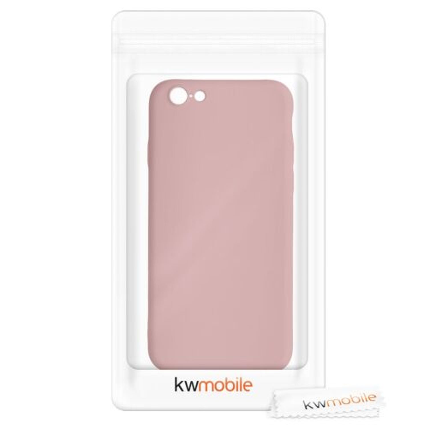 Husa pentru Apple iPhone 6/iPhone 6s, Silicon, Roz, 49980.193 fotografia produsului View 7 L