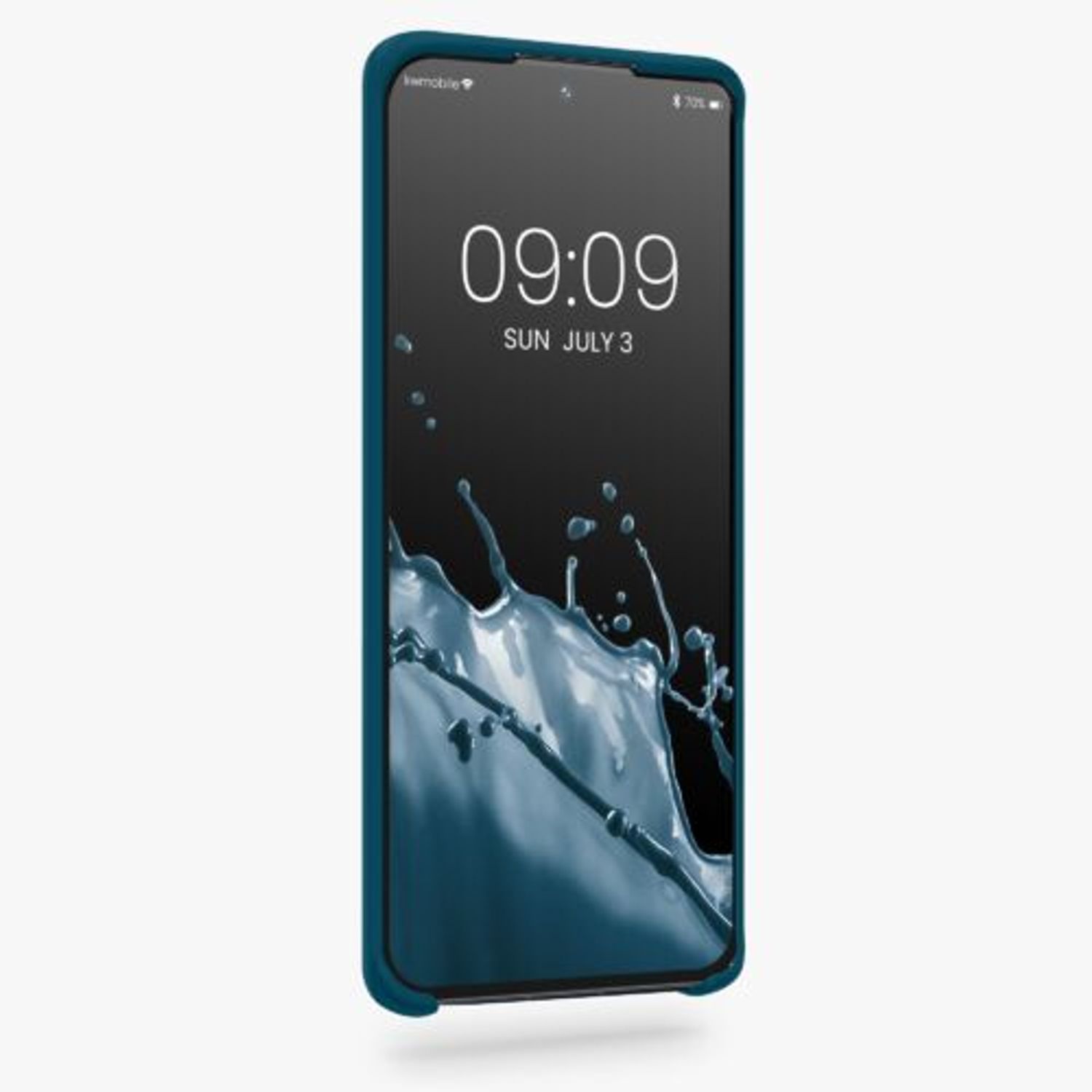Husa Kwmobile pentru Xiaomi 12/12X, Silicon, Verde, 56210.57 fotografia produsului View 4 L