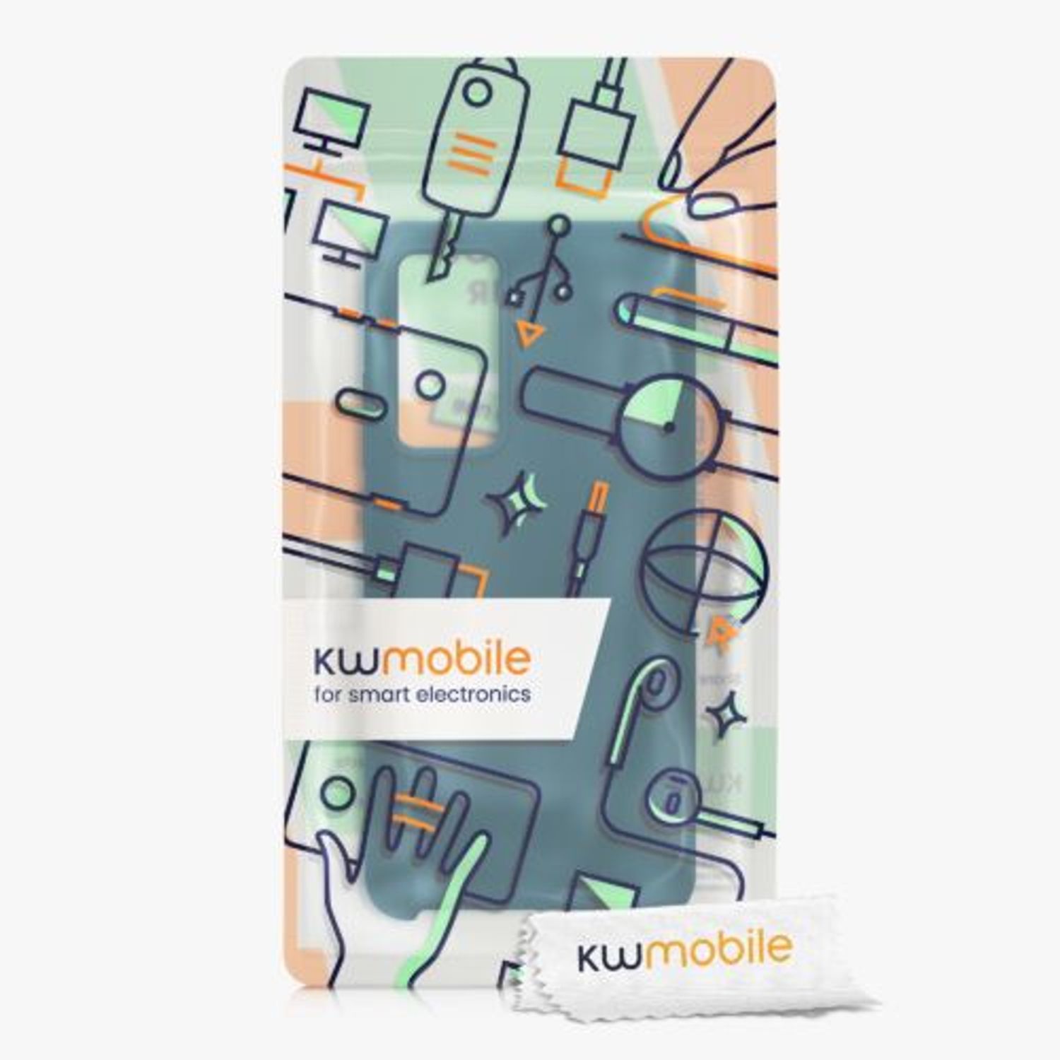 Husa Kwmobile pentru Xiaomi 12/12X, Silicon, Verde, 56210.57 fotografia produsului View 2 L