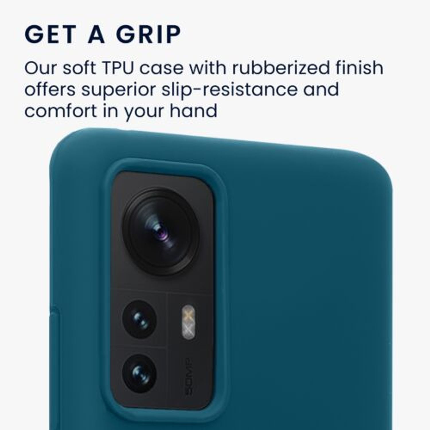 Husa Kwmobile pentru Xiaomi 12/12X, Silicon, Verde, 56210.57 fotografia produsului View 5 L