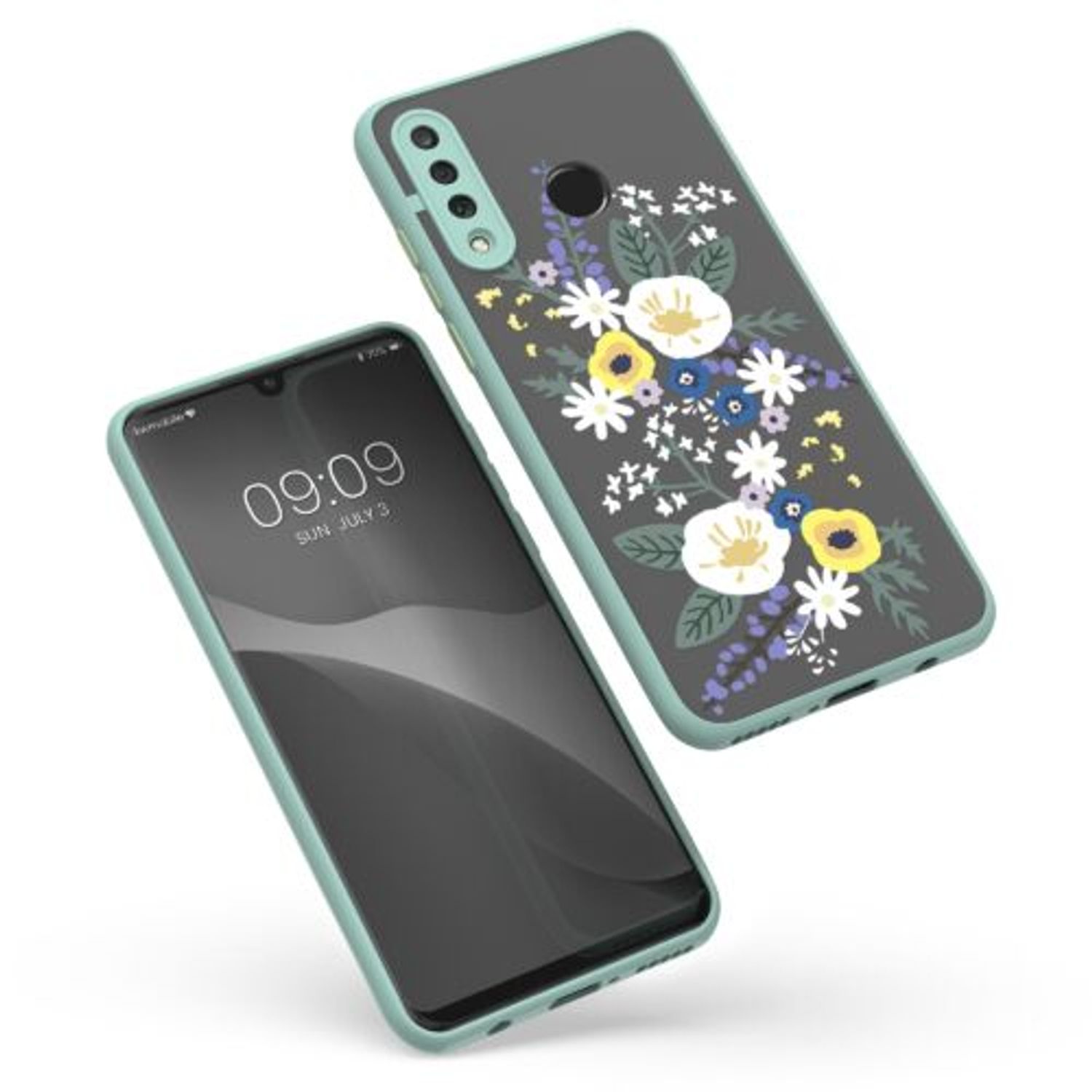 Husa Kwmobile pentru Huawei P30 Lite, Silicon, Multicolor, 56445.01 fotografia produsului