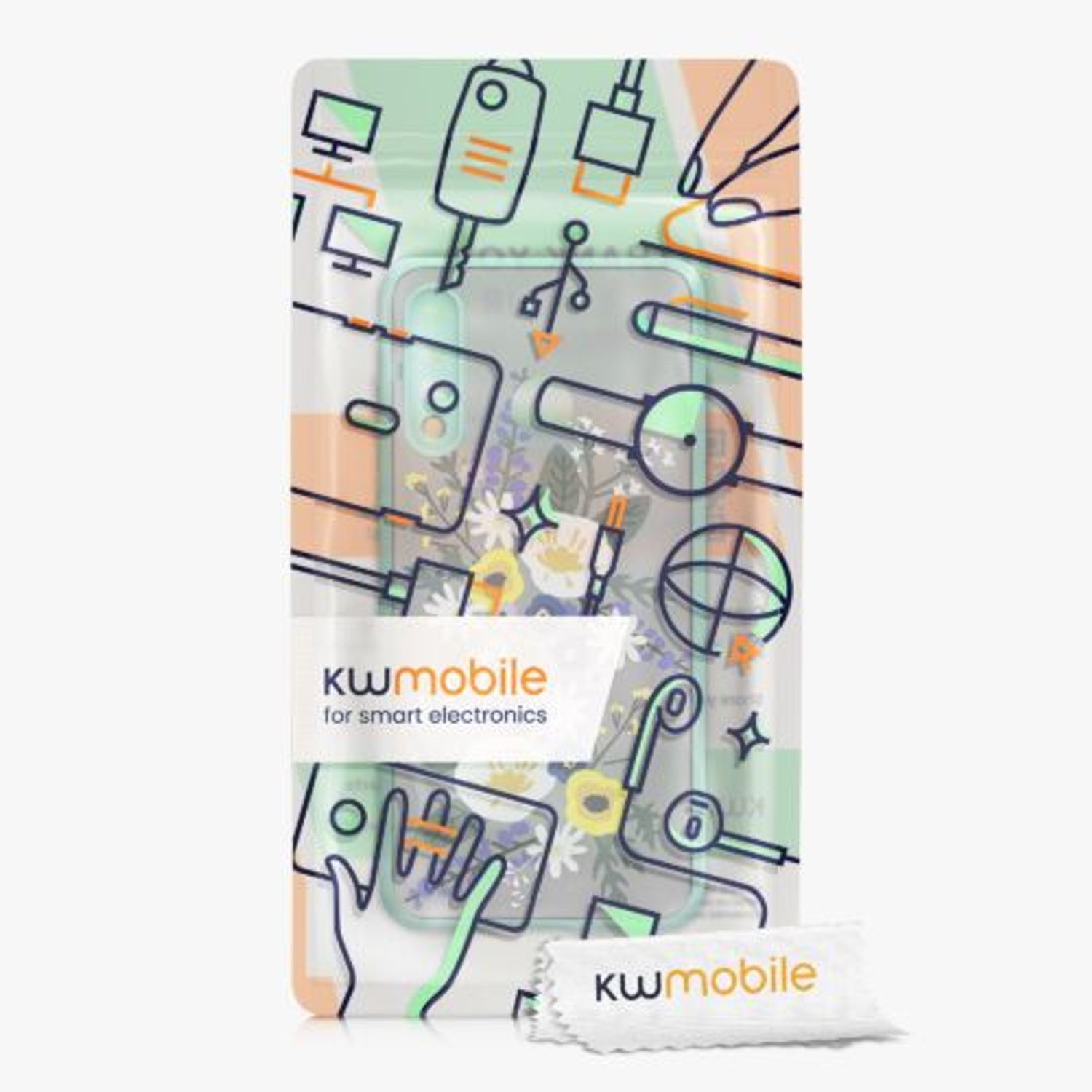 Husa Kwmobile pentru Huawei P30 Lite, Silicon, Multicolor, 56445.01 fotografia produsului View 7 L