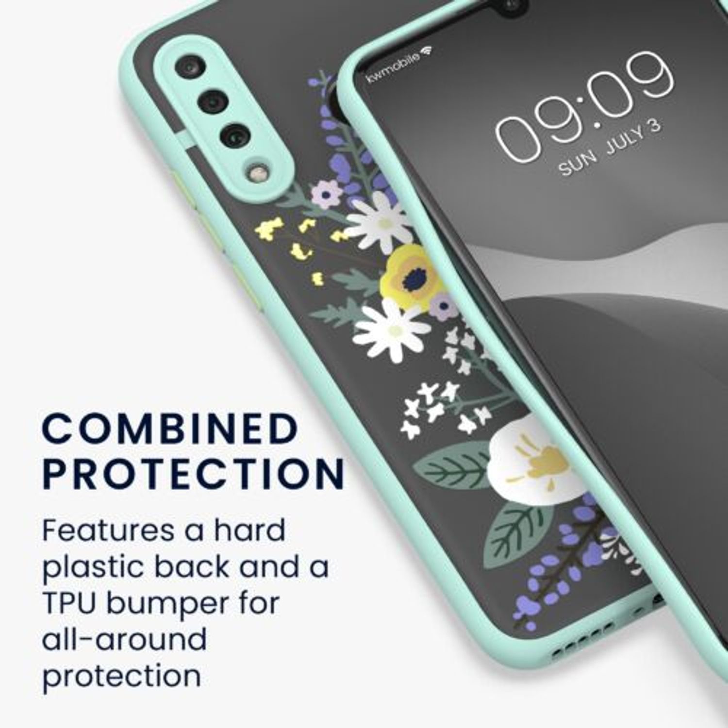 Husa Kwmobile pentru Huawei P30 Lite, Silicon, Multicolor, 56445.01 fotografia produsului View 4 L