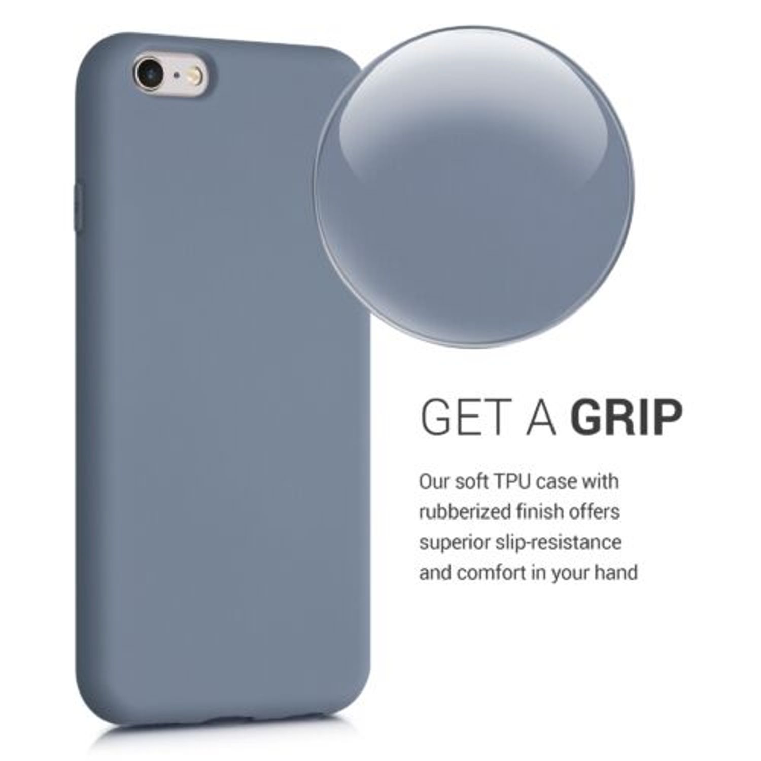 Husa pentru Apple iPhone 6/iPhone 6s, Silicon, Albastru, 49980.12 fotografia produsului View 5 L
