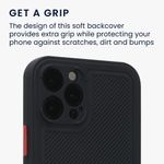 Husa Kwmobile pentru Apple iPhone 12 Pro, Silicon, Negru, 56700.01 fotografia produsului View 4 S