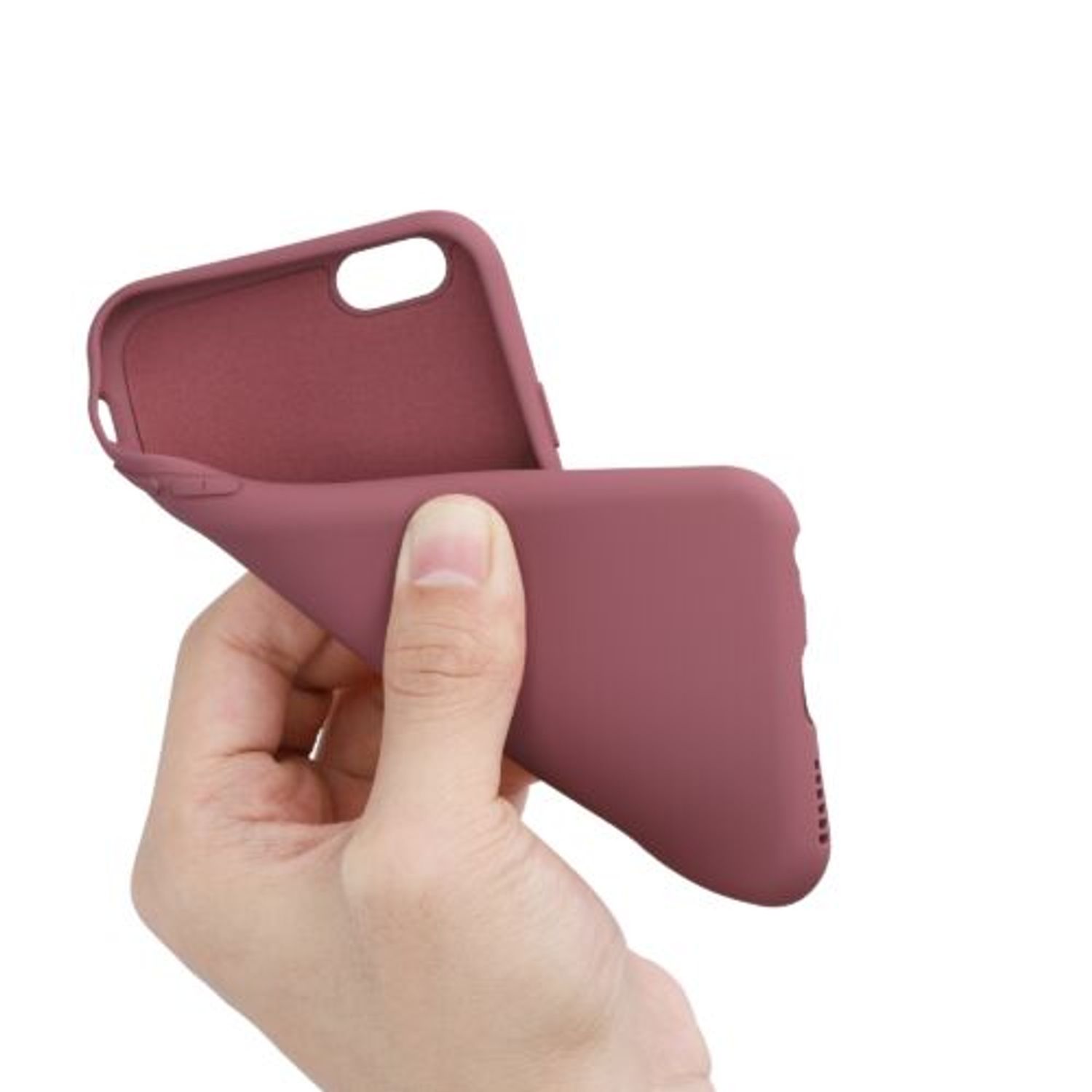 Husa pentru Apple iPhone 6/iPhone 6s, Silicon, Roz, 49980.167 fotografia produsului View 8 L
