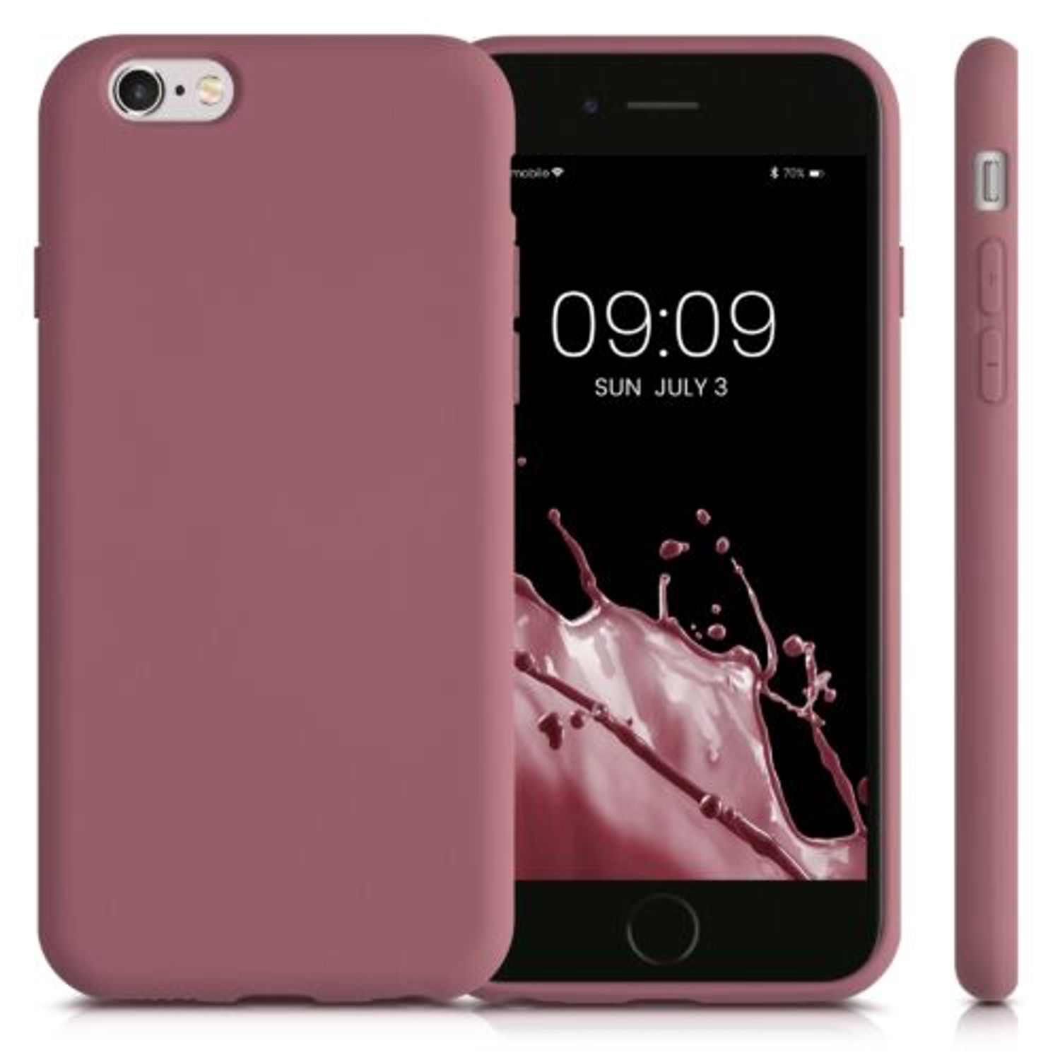 Husa pentru Apple iPhone 6/iPhone 6s, Silicon, Roz, 49980.167 fotografia produsului View 2 L