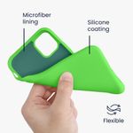 Husa Kwmobile pentru Apple iPhone 11, Silicon, Verde, 50791.159 fotografia produsului View 3 S