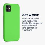 Husa Kwmobile pentru Apple iPhone 11, Silicon, Verde, 50791.159 fotografia produsului View 4 S