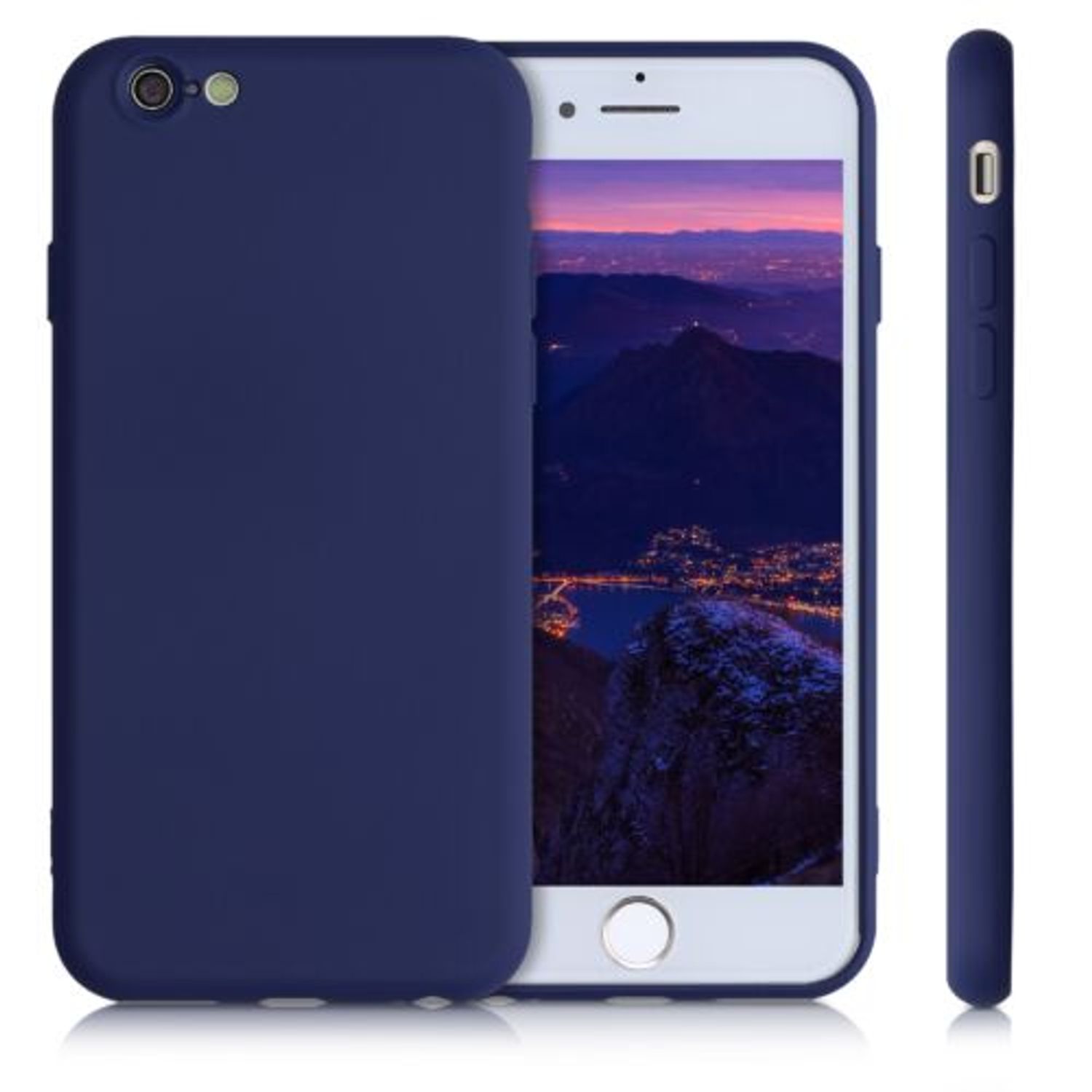 Husa pentru Apple iPhone 6/iPhone 6s, Silicon, Albastru, 49980.186 fotografia produsului View 2 L
