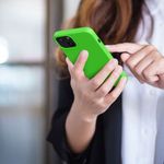Husa Kwmobile pentru Apple iPhone 13, Silicon, Verde, 55948.159 fotografia produsului View 4 S