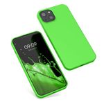 Husa Kwmobile pentru Apple iPhone 13, Silicon, Verde, 55948.159 fotografia produsului