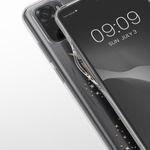 Husa Kwmobile pentru Xiaomi Redmi Note 10/Redmi Note 10S, Silicon, Transparent/Auriu, 54549.03 fotografia produsului View 9 S