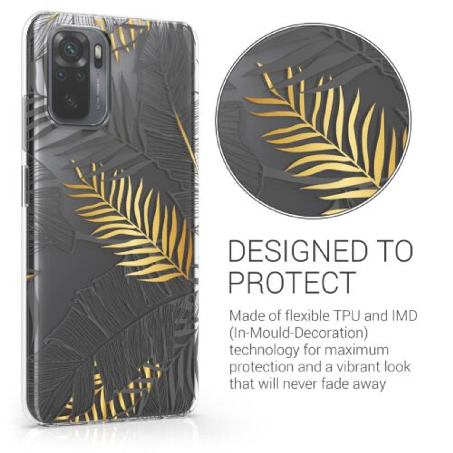 Husa Kwmobile pentru Xiaomi Redmi Note 10/Redmi Note 10S, Silicon, Multicolor, 54549.04 fotografia produsului View 3 L