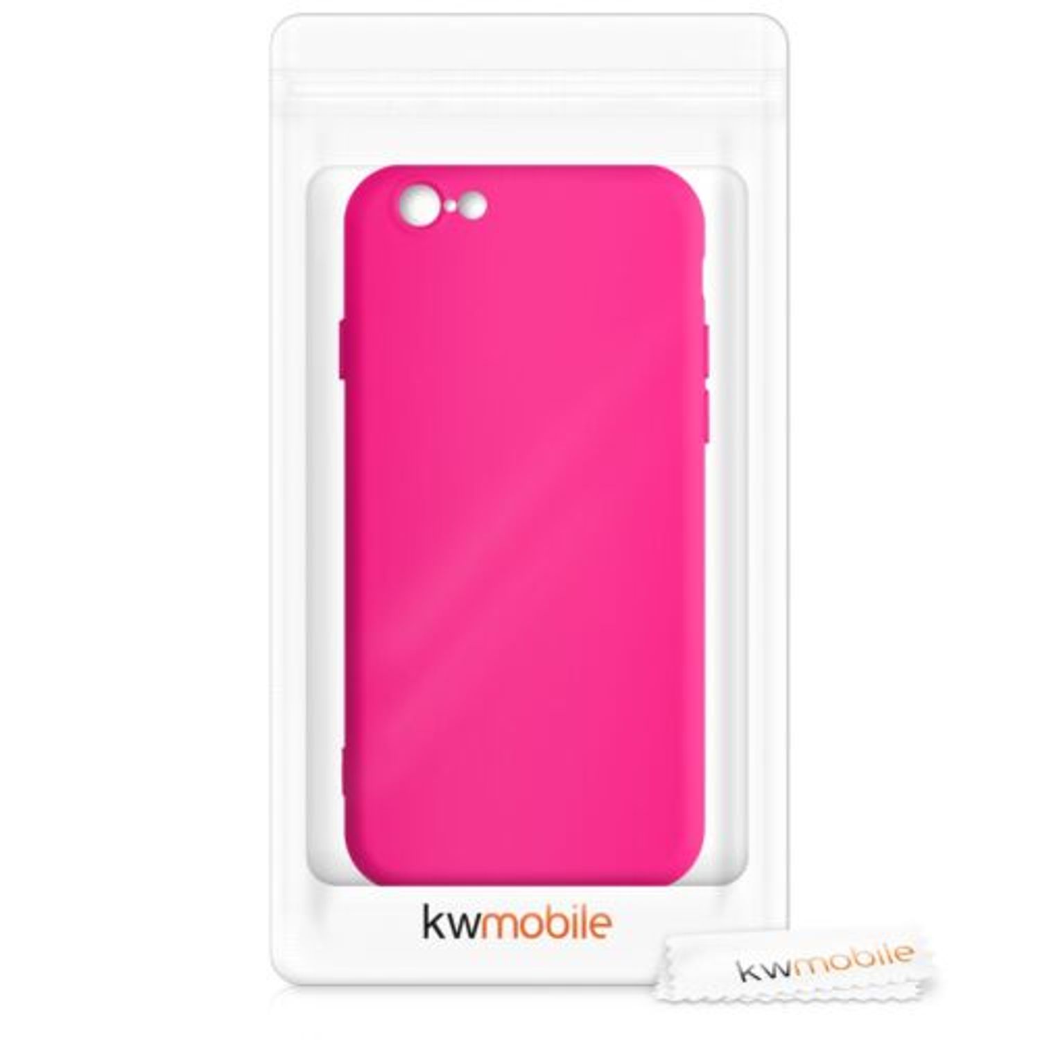 Husa pentru Apple iPhone 6/iPhone 6s, Silicon, Roz, 49980.77 fotografia produsului View 7 L