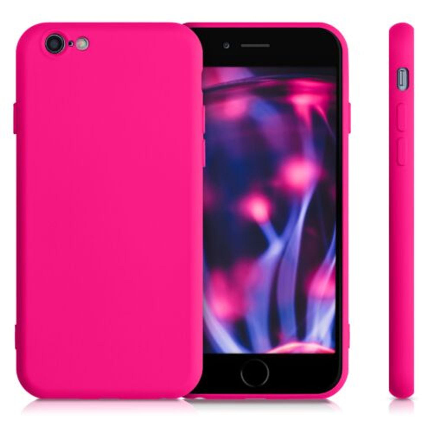Husa pentru Apple iPhone 6/iPhone 6s, Silicon, Roz, 49980.77 fotografia produsului View 2 L