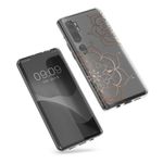 Husa Kwmobile pentru Xiaomi Mi Note 10/Mi Note 10 Pro, Silicon, Transparent/Rose Gold, 51277.05 fotografia produsului