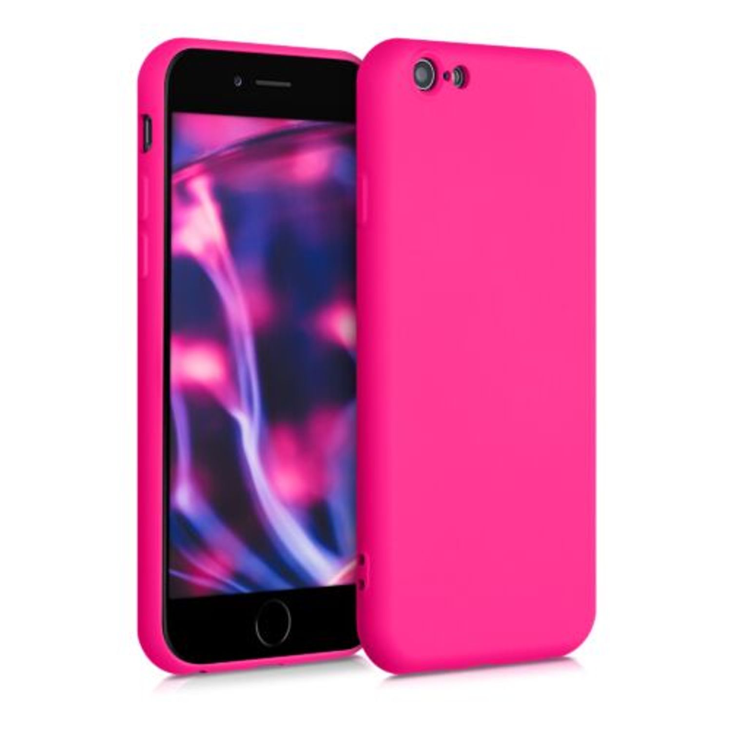 Husa pentru Apple iPhone 6/iPhone 6s, Silicon, Roz, 49980.77 fotografia produsului