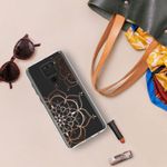 Husa Kwmobile pentru Xiaomi Redmi Note 9, Silicon, Transparent/Rose Gold, 57084.02 fotografia produsului View 7 S