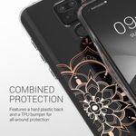 Husa Kwmobile pentru Xiaomi Redmi Note 9, Silicon, Transparent/Rose Gold, 57084.02 fotografia produsului View 9 S