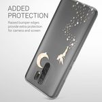 Husa Kwmobile pentru Xiaomi Redmi 9, Silicon, Transparent/Auriu, 57083.01 fotografia produsului View 15 S