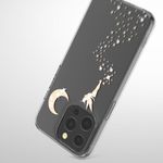 Husa Kwmobile pentru Apple iPhone 13 Pro, Silicon, Transparent/Auriu, 57144.01 fotografia produsului View 10 S