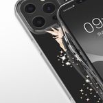 Husa Kwmobile pentru Apple iPhone 13 Pro, Silicon, Transparent/Auriu, 57144.01 fotografia produsului View 9 S