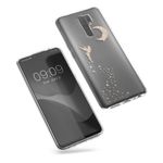 Husa Kwmobile pentru Xiaomi Redmi 9, Silicon, Transparent/Auriu, 57083.01 fotografia produsului View 20 S