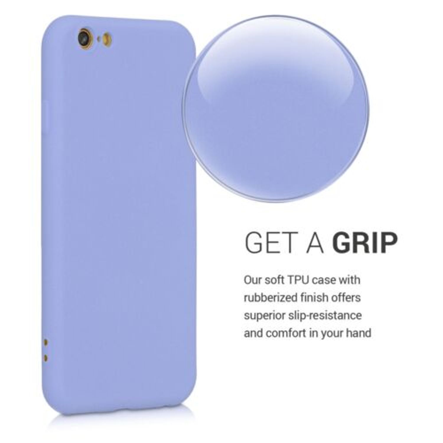 Husa pentru Apple iPhone 6/iPhone 6s, Silicon, Mov, 49980.139 fotografia produsului View 14 L