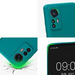 Husa Kwmobile pentru Xiaomi 12/12X, Silicon, Verde, 57124.57 fotografia produsului View 9 S