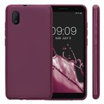 Husa Kwmobile pentru Alcatel 1B (2020), Silicon, Violet, 51516.187 fotografia produsului