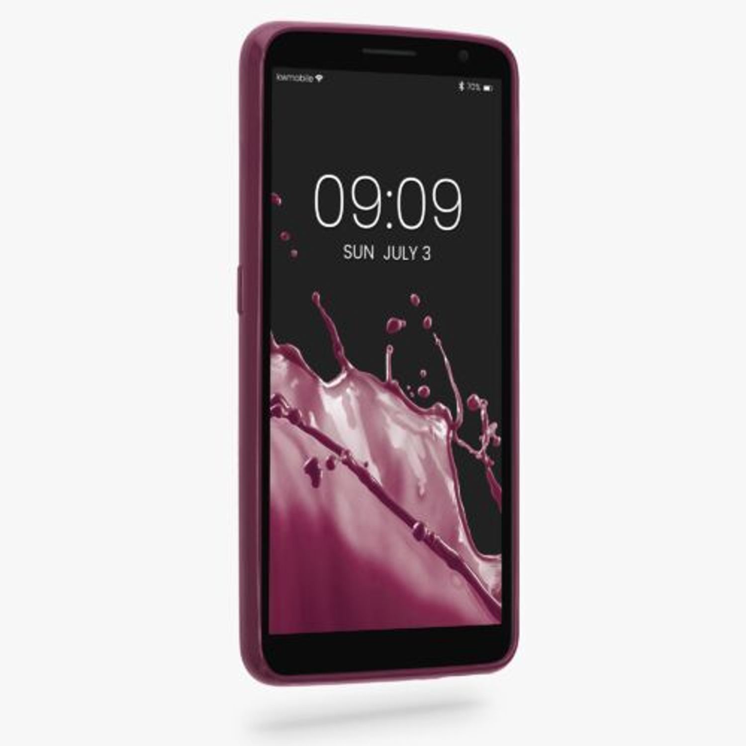 Husa Kwmobile pentru Alcatel 1B (2020), Silicon, Violet, 51516.187 fotografia produsului View 2 L