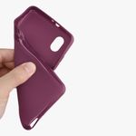 Husa Kwmobile pentru Alcatel 1B (2020), Silicon, Violet, 51516.187 fotografia produsului View 6 S