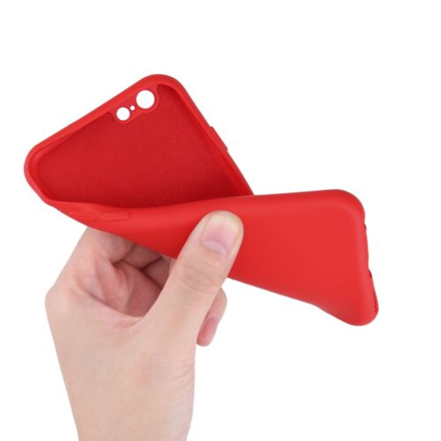 Husa pentru Apple iPhone 6/iPhone 6s, Silicon, Rosu, 49980.09 fotografia produsului View 8 L