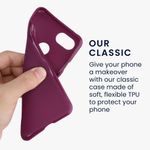 Husa Kwmobile pentru Google Pixel 3, Silicon, Violet, 45967.187 fotografia produsului View 3 S