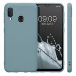 Husa Kwmobile pentru Samsung Galaxy A20e, Silicon, Verde, 48738.207 fotografia produsului