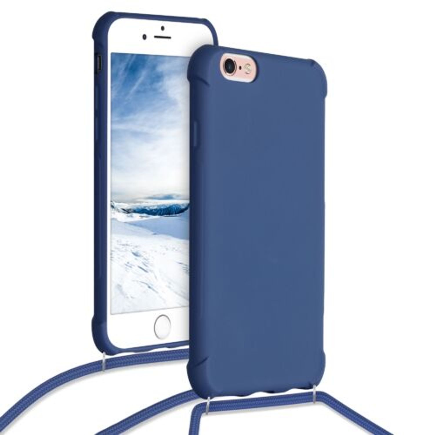 Husa pentru Apple iPhone 6/iPhone 6s, Silicon, Albastru, 49918.17 fotografia produsului View 5 L