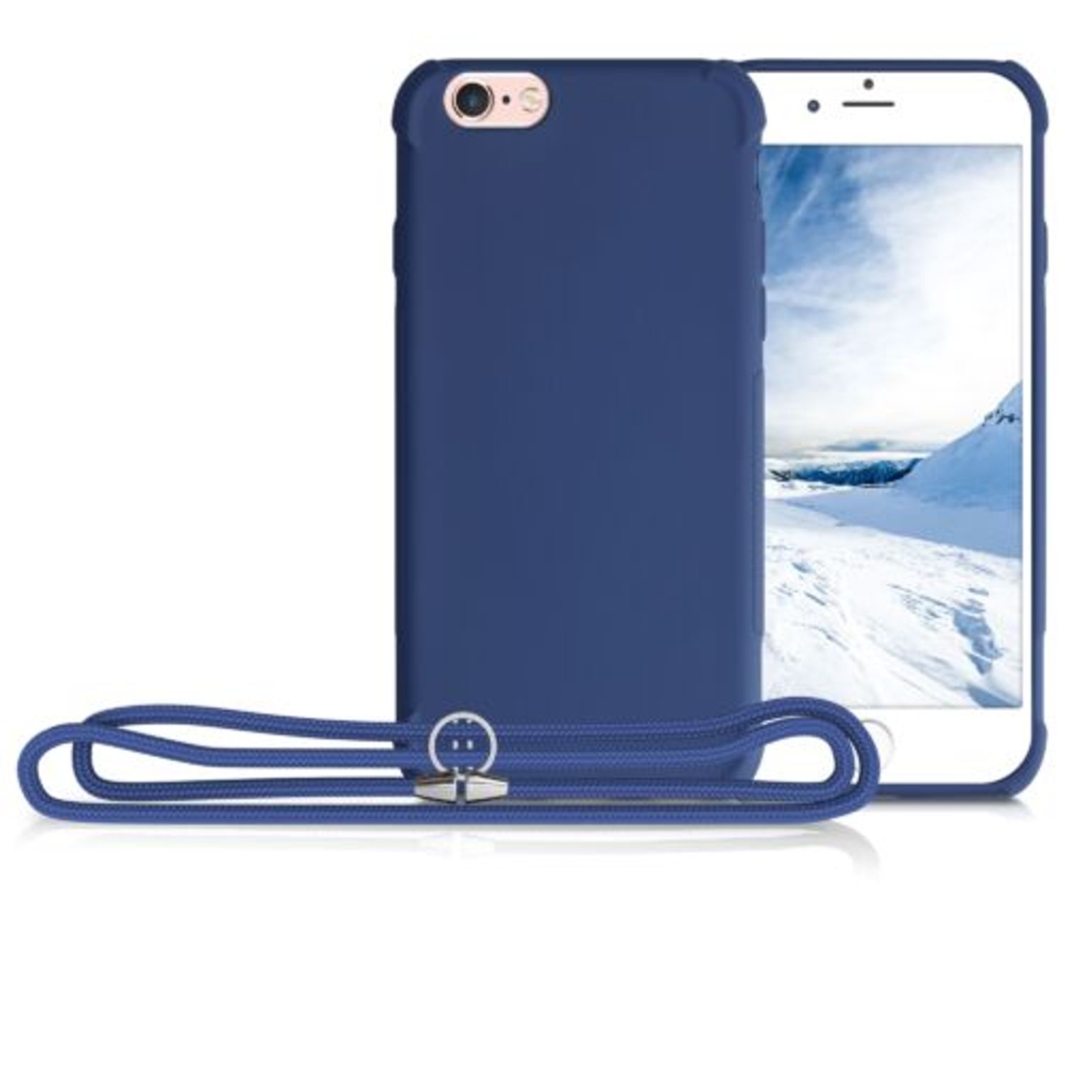 Husa pentru Apple iPhone 6/iPhone 6s, Silicon, Albastru, 49918.17 fotografia produsului View 8 L