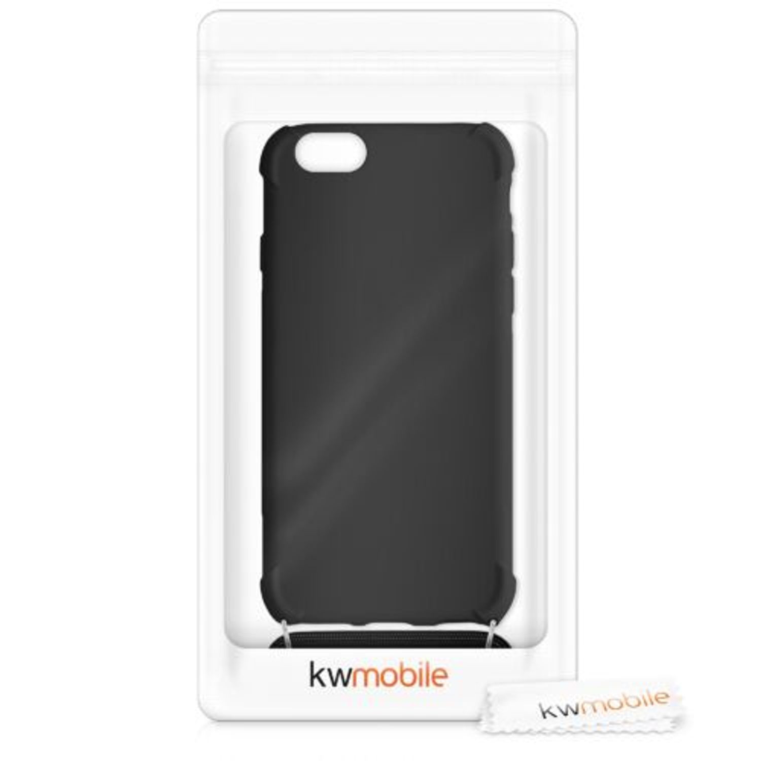 Husa pentru iPhone 6/iPhone 6s, Silicon, Negru, 49918.01 fotografia produsului View 7 L