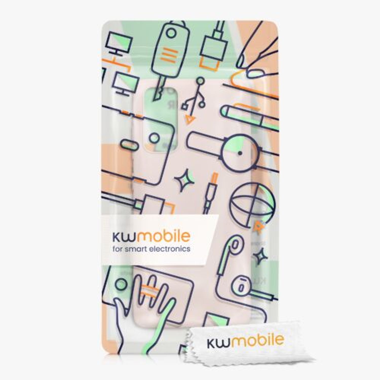 Husa Kwmobile pentru Samsung Galaxy S20 FE, Silicon, Roz, 53604.225 fotografia produsului View 7 L