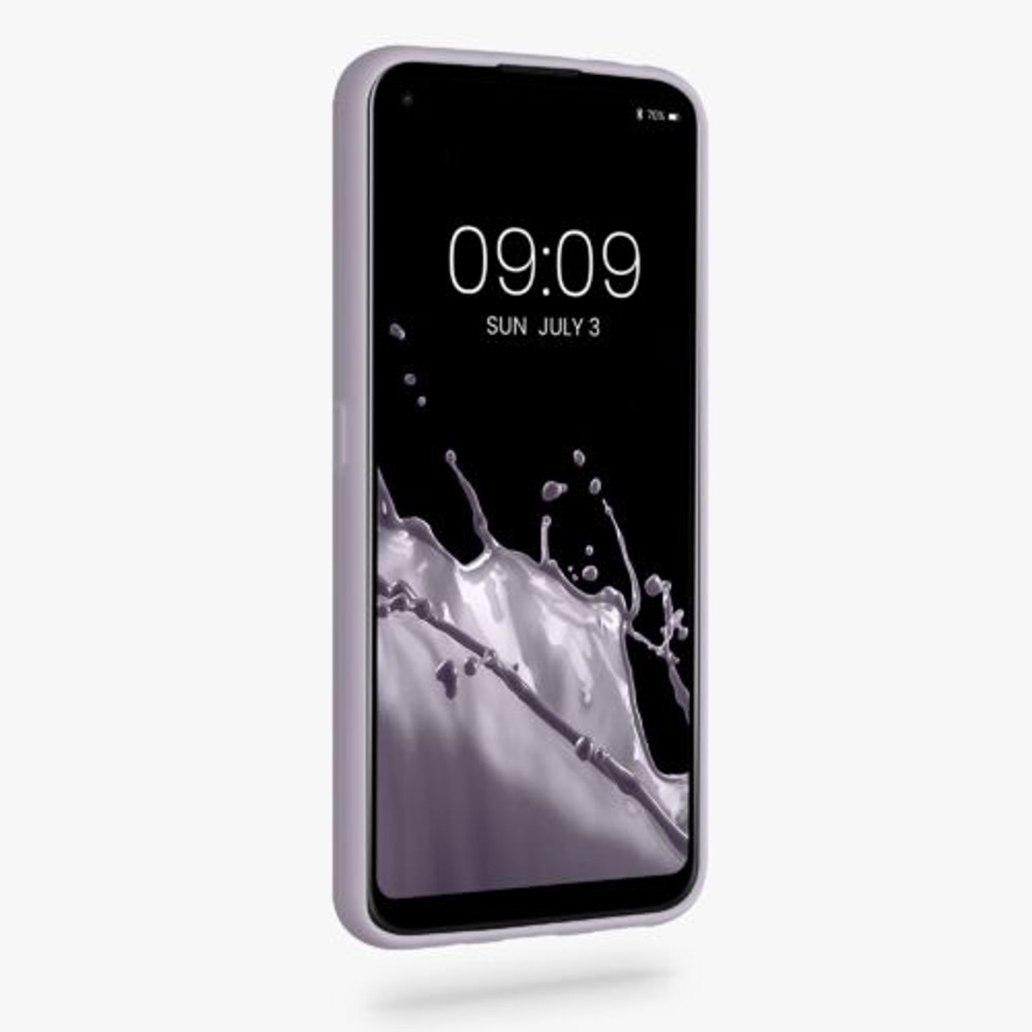 Husa Kwmobile pentru Nokia 5.4, Silicon, Mov, 54109.108 fotografia produsului View 2 L