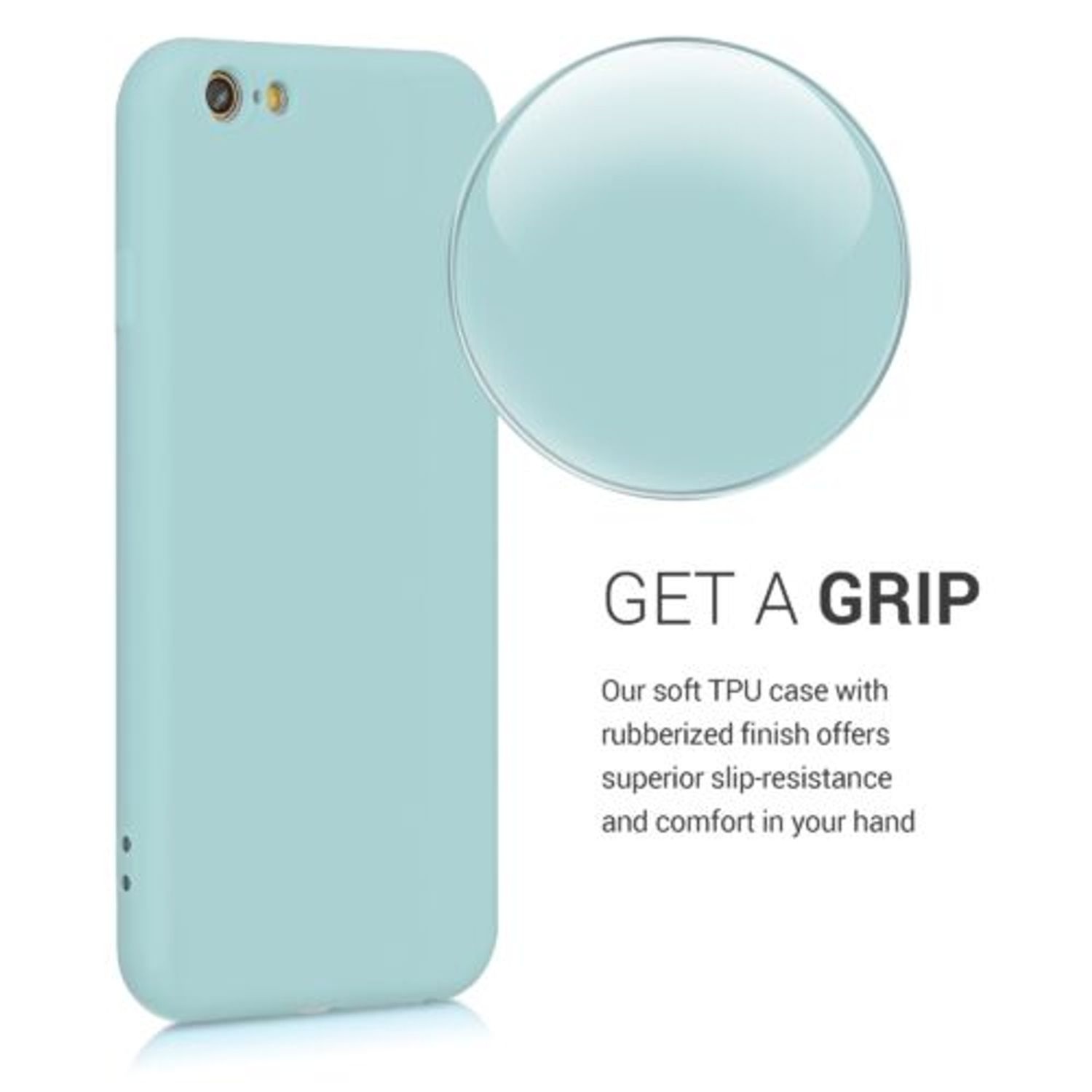 Husa pentru Apple iPhone 6/iPhone 6s, Silicon, Albastru, 49980.71 fotografia produsului View 5 L