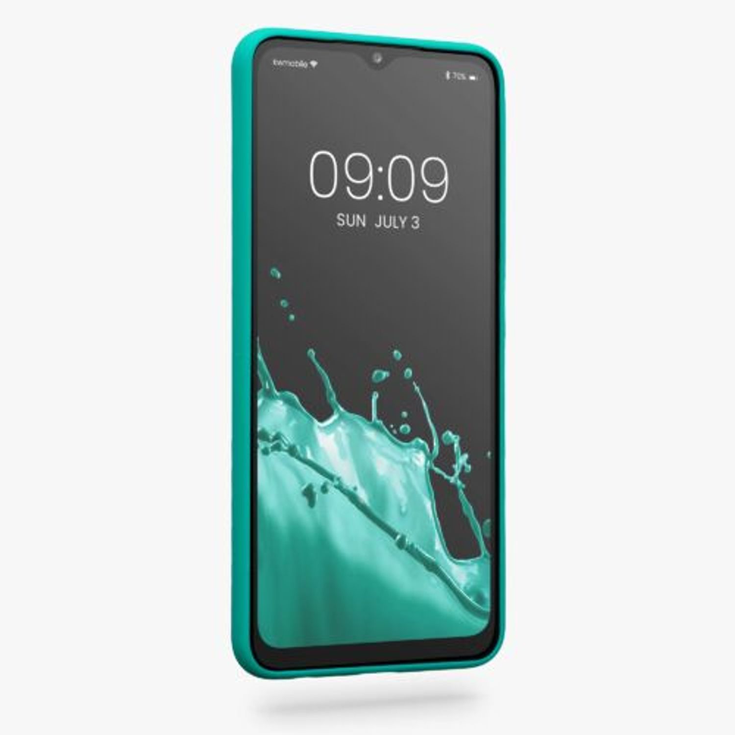 Husa Kwmobile pentru Samsung Galaxy A32 5G, Silicon, Verde, 54328.62 fotografia produsului View 2 L