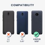 Husa Kwmobile pentru Nokia C20/C10, Silicon, Mov, 54848.108 fotografia produsului View 6 S