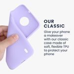 Husa Kwmobile pentru Nokia C20/C10, Silicon, Mov, 54848.108 fotografia produsului View 5 S