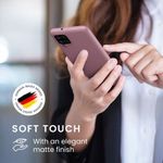 Husa Kwmobile pentru Samsung Galaxy A12, Silicon, Mov, 54048.151 fotografia produsului View 4 S