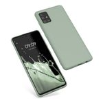 Husa Kwmobile pentru Samsung Galaxy A51, Silicon, Verde, 51196.172 fotografia produsului