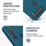 Husa Kwmobile pentru Xiaomi Redmi Note 8, Silicon, Verde, 50186.57 fotografia produsului View 3 S